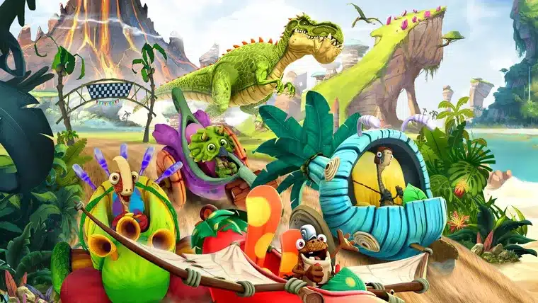 Gigantosaurus: Dino Kart - Kids Videogame - Outright Games